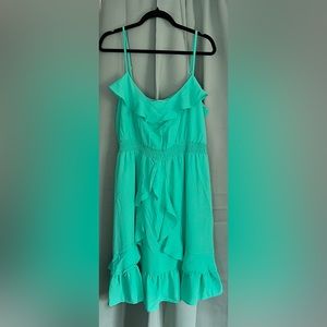 Max & Cleo Aqua Dress Size XL